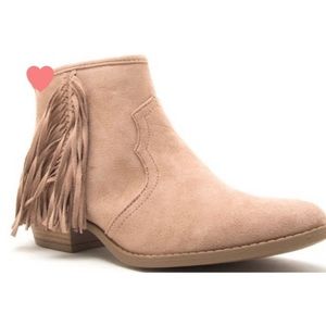 Women’s Fringe Western Ankle Bootie